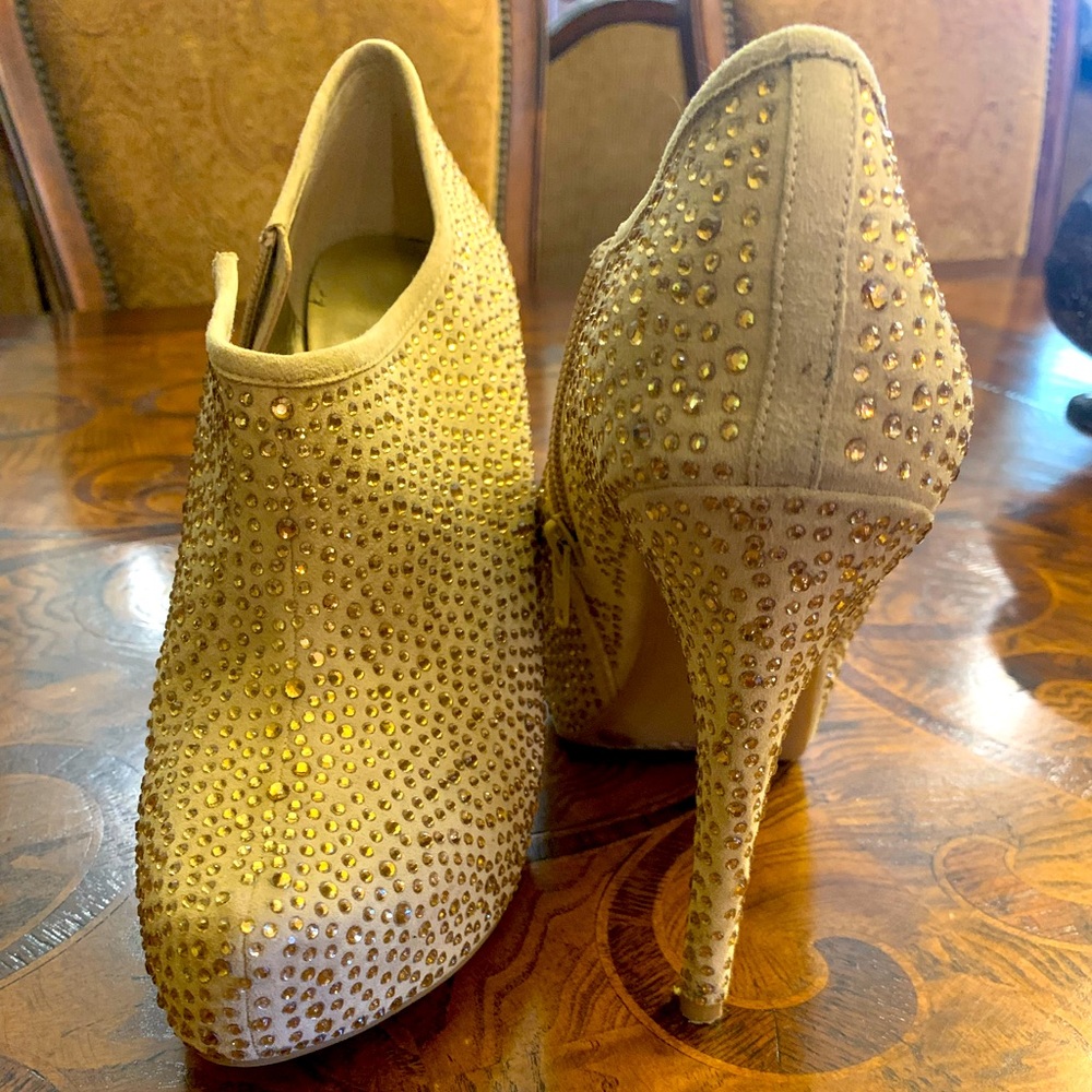 Giani Bini rhinestone bootie